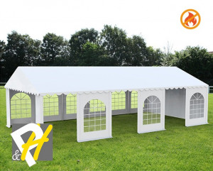 5X12 м Шатра / PROFESSIONAL XXL / PVC 550 гр/кв.м / Огнеустойчив - Img 2