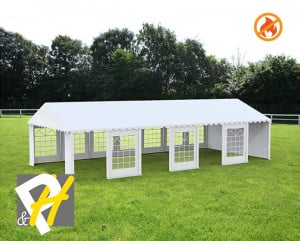 6X14 м Шатра / PROFESSIONAL XXL / PVC 550 гр/кв.м / Огнеустойчив - Img 2