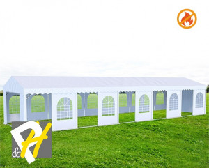 6X20 м Шатра / PROFESSIONAL XXL / PVC 550 гр/кв.м / Огнеустойчив - Img 2