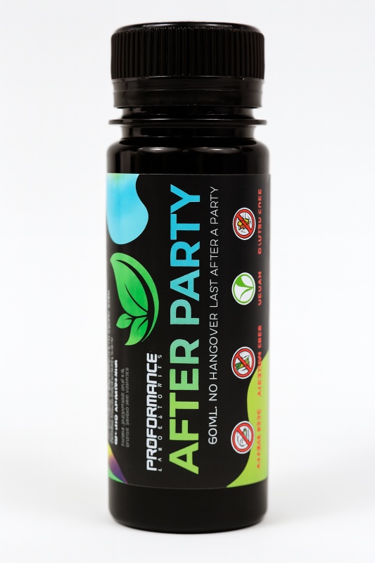 AFTER PARTY – Shot anti-mahmureală, 60 ml – Citrus Mix