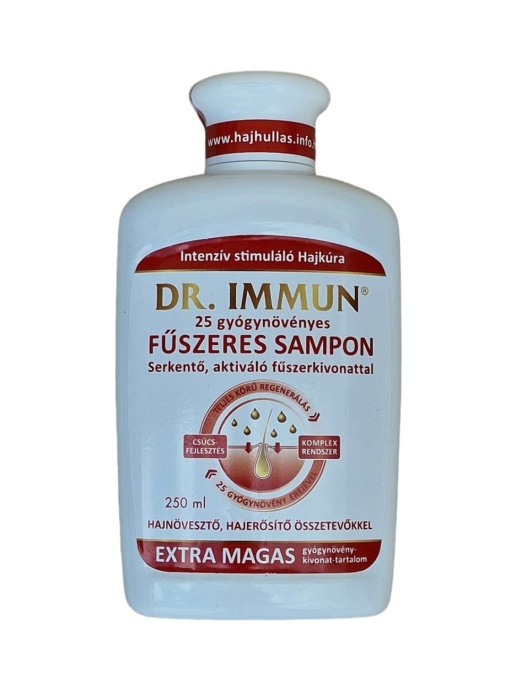 Sampon stimulant si activator-condimentat cu extract de 25 plante 250 ml-Dr. Immun