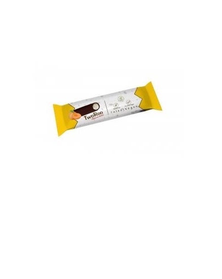 Rulou cu caise liofilizate, invelit in ciocolata neagra TwoRoo 30g