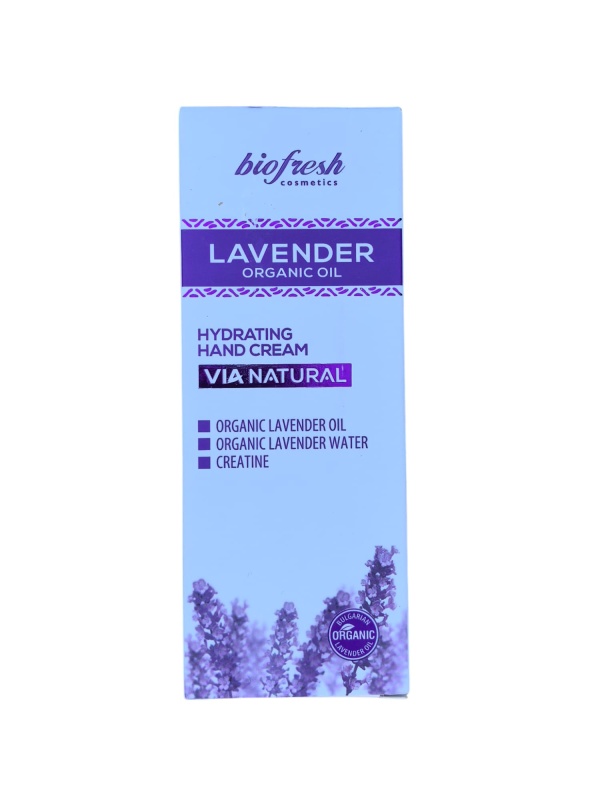 Cremă de mâini cu lavandă Bio Fresh – cu uleiuri organice – 50 ml