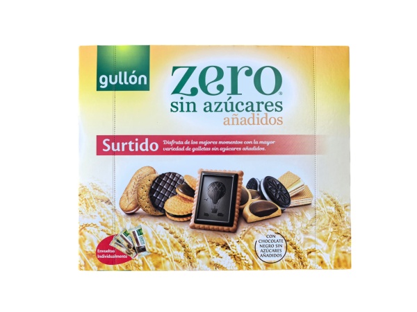 Gullón Zero Surtido – Biscuiți asortați fără zaharuri adăugate (319g)