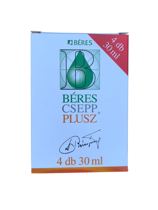 Béres Csepp Plusz (Picături Beres Plus) – Supliment mineral pentru imunitate – 4 x 30 ml