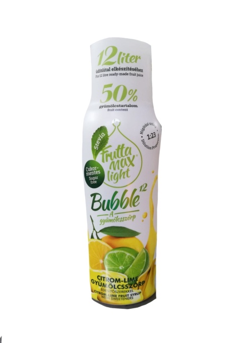 Sirop Frutta Max Light Bubble cu Lamaie si Lime