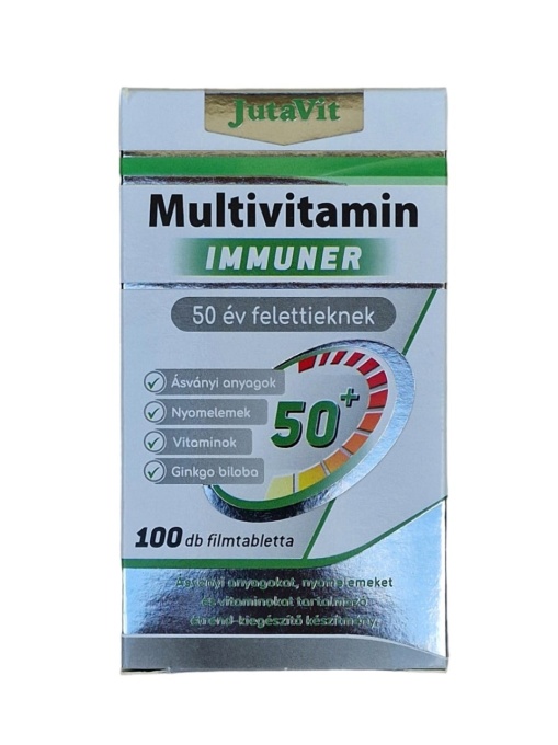 Tablete Multivitamine Imun pentru seniori 50+ JutaVit 100buc.