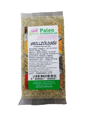 Amestec de condimente pentru legume grill Szafi Reform 50G