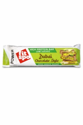 Baton proteic cu ciocolata Dubai Power, 55 g, FitSpo
