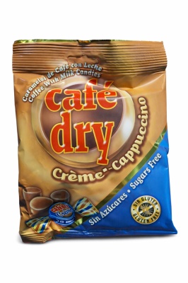 Bomboane Cafe dry cu Cafea și Smântână – Fără Zahăr (65g)