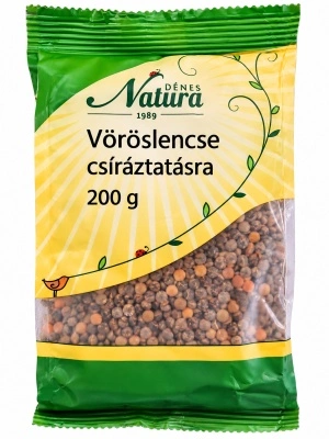 Linte roșie pentru germinat, Denes Natura 200 g