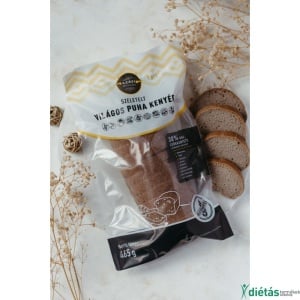 Paine alba pufoasa feliata fara gluten 465g Szafi Bakery