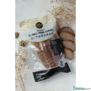 Paine alba pufoasa feliata fara gluten 465g Szafi Bakery