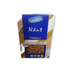 Paste fara gluten din naut Fusilli SamMills 250g