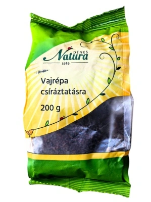 Semințe de nap (Brassica rapa) pentru germinare – Dénes Natura, 200 g