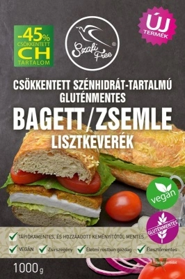Am. de faina fara gluten ptr baghete/chifle cu nivel redus de carbohidrați Szafi Free 1000g