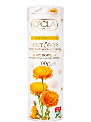 Caola Pudra de corp cu extract de galbenele si musetel, 100 g