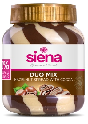 Crema de alune si cacao Duo Mix Siena 400g