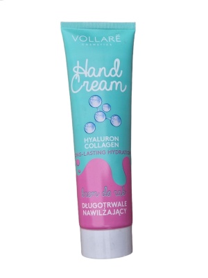 Crema de maini si unghii cu acid hialuronic si colagen Vollare Cosmetics 100ml