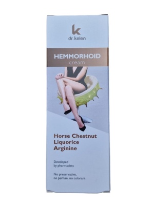 Crema protectoare pentru hemoroizi cu castan de cal si arginina dulce Dr. Kelen 100ml