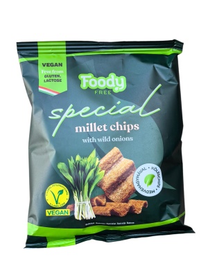 Foody Free Chipsuri Speciale din Mei cu Leurda 45g