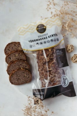 Paine multiseminte feliata fara gluten Szafi Bakery 500g