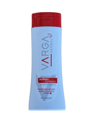 Sampon cu cafeina si plante medicinale, pentru toate tipurile de par Varga Herbal 240ml