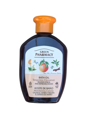Ulei de baie cu mandarină și scorțișoară – 250 ml Green Pharmacy