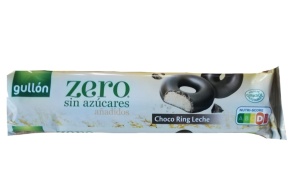 Biscuiti fara zahar, Choco Ring cu lapte Gullon 150g