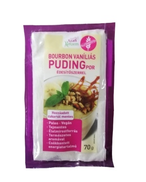 Budinca cu vanilie Bourbon Szafi Reform 70g