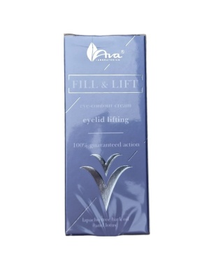 Crema Fill&Lift cu efect de lifting al ridurilor din jurul ochilor si pleoapelor Ava Laboratories 15ml
