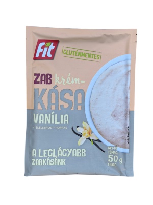Fit Terci cremă din ovăz cu vanilie – fără gluten, instant – 50g