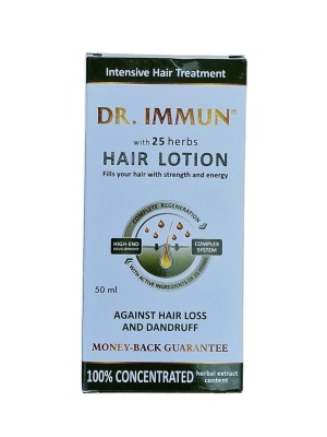 Picaturi de par impotriva caderii parului si anti-matreata energizante, regeneratorare 50ml- Dr. Immun