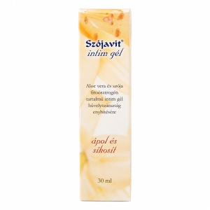 Szójavit Gel Intim – Gel intim cu Aloe Vera și fitoestrogeni din soia, 30 ml
