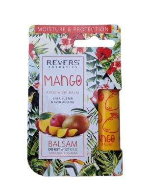 Balsam de buze cu gust de mango Revers cosmetics