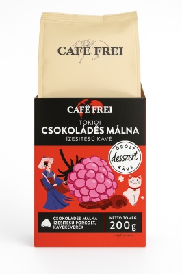 Cafe Frei – Cafea măcinată cu aromă de ciocolată și zmeură Tokyo 200g