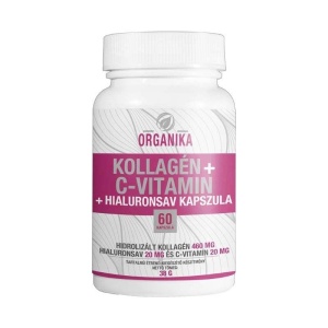 Capsule cu Colagen, Vitamina-C si acid hialuronic Organika