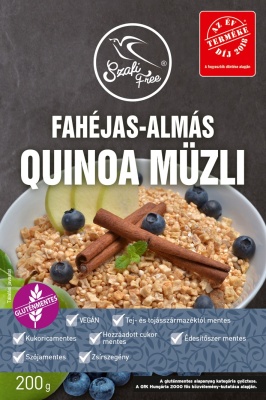 Musli de quinoa cu mere si scortisoare 200g
