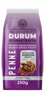 Paste integrale durum - penne - Pasta Del Futuro 250g