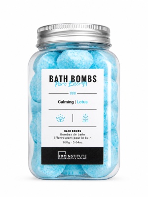 Pure Energy – Bombe Efervescente pentru Baie 160g IDC Institute/4 arome diferite/ aroma trimis aleatoriu! - Img 5