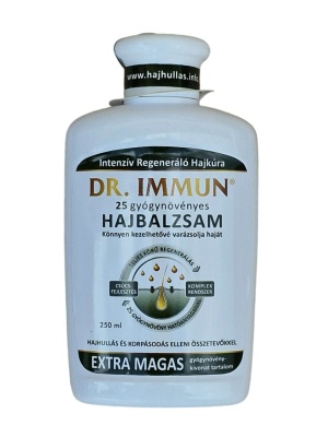 Balsam de par cu 25 plante anti-cadere si anti-matreata 250ml- Dr. Immun