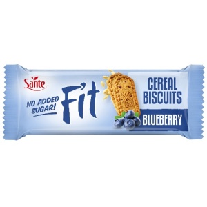 Biscuiti cu cereale FIT, cu gust de afine Sante 50g