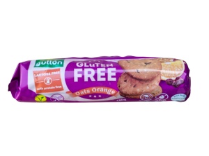 Biscuiți cu ovăz și portocale – fără gluten, fără lactoză, fără ou Gullon 180g