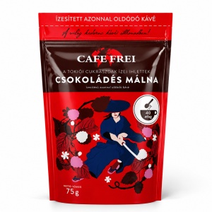 Cafe Frei – Cafea instant aromatizata Ciocolata & Zmeura 75g