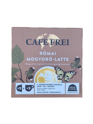 Cafe Frei Latte Roman cu Alune – 9 capsule compatibile Dolce Gusto