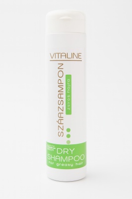Șampon uscat Vitaline – pentru păr gras | Îngrijire rapidă fără apă 100g