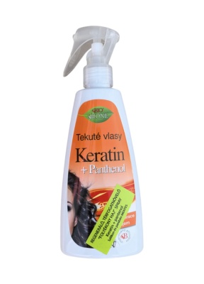 Spray regenerant de par pentru volum cu keratina si pantenol Bione 260ml