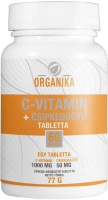 Tablete cu Vitamina-C si macese Organika 60buc.