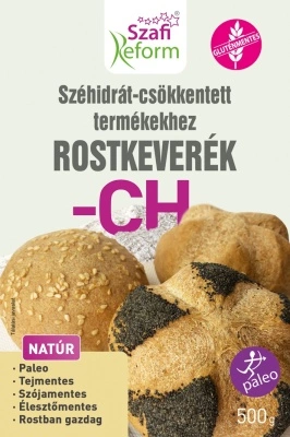 Amestec de fibre fara gluten cu nivel redus de carbohidrati - Szafi Reform 1000g