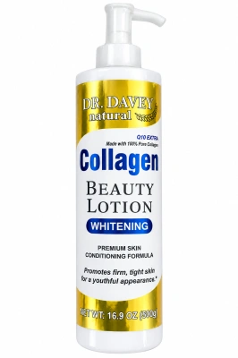 Dr. Davey Natural – Lotiune de corp cu colagen, efect anti-aging, cu pompita, XXL 500 ml